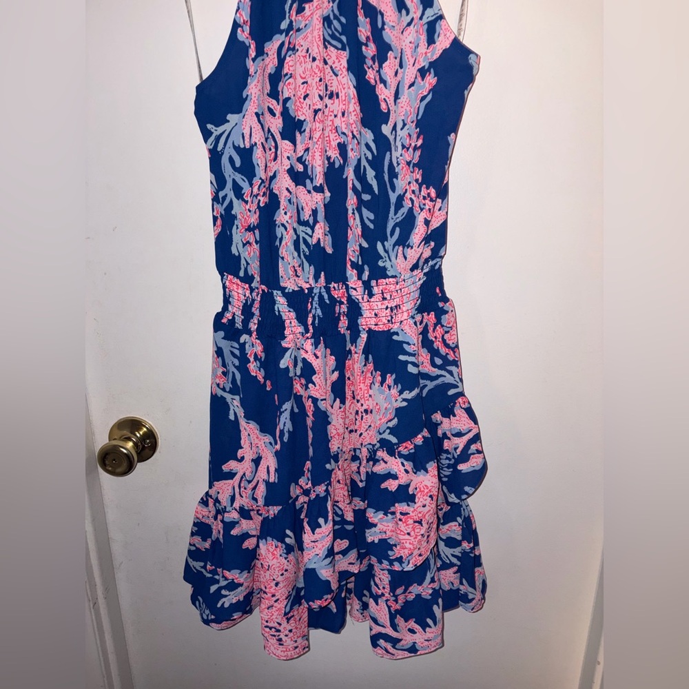 Lilly Pulitzer | Women’s 0 | NWT | Mini  | Blue Coral | Vibrant | Colorful - Picture 5 of 16